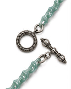 Dragon Spine Bracelet In Mayan Blue Jade