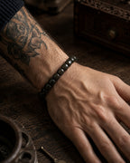 Solid Drum Bracelet In Barrel-cut Nephrite